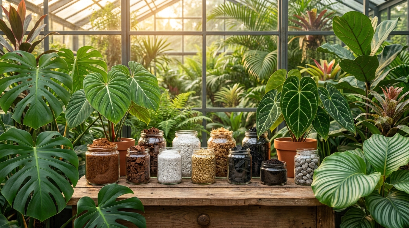 Imagen destacada de Guía Definitiva de Sustratos para Plantas Tropicales